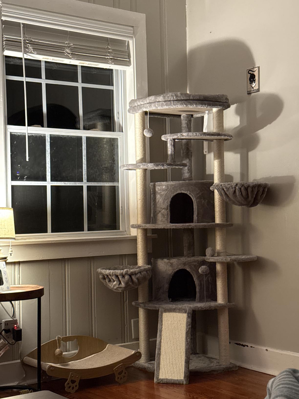 Gitelsnour Corner Cat Tree, All Sisal Multi-Cat Scratching Posts GCT035W customer photo 1