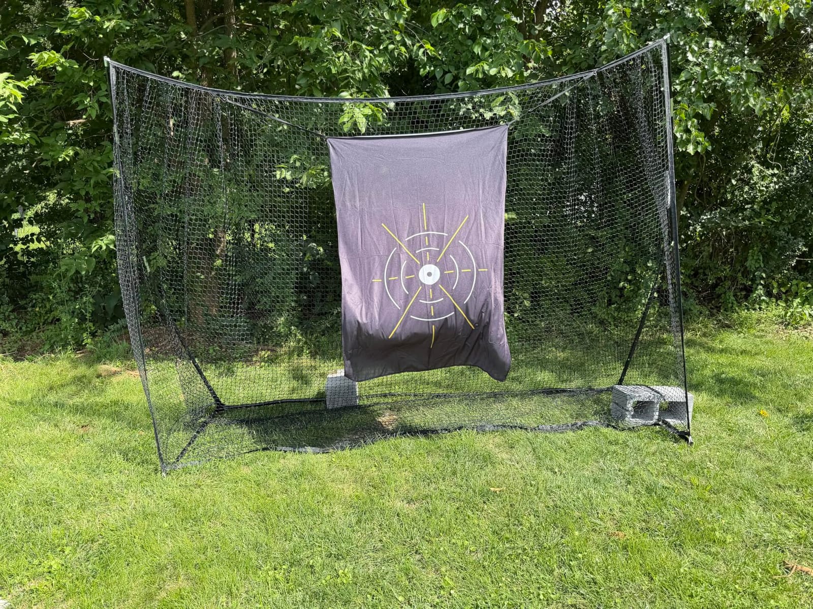 Mangostar Golf Net, 10x7ft Heavy Duty Golf Practice Net for Backyard customer photo 2