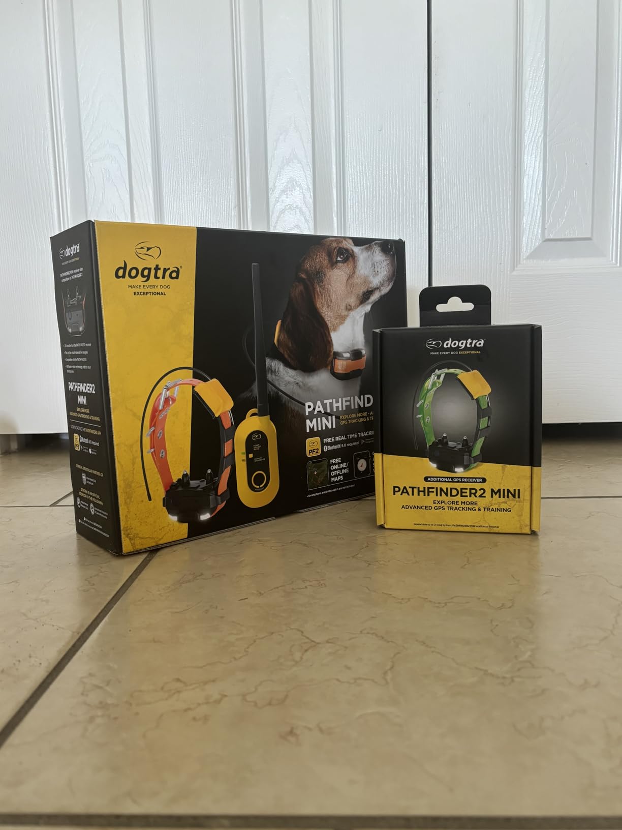 Dogtra PATHFINDER2 MINI Compass Live GPS Dog Tracking & Training System - 4-Mile Range E-Collar Handheld with No Subscription, Offline Maps, GPS Fence, Expandable up to 21 Dogs, for Dogs 25+ lbs customer photo 2