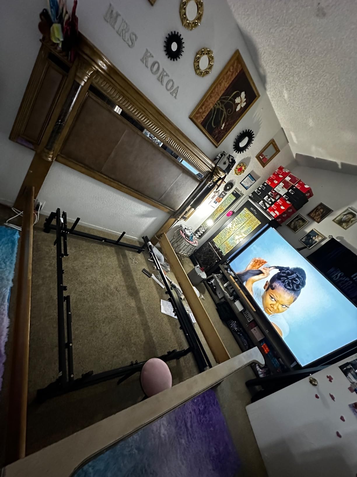 Mixcous Full Size Adjustable Bed with Remote and USB Ports, Quiet Motor customer photo 2
