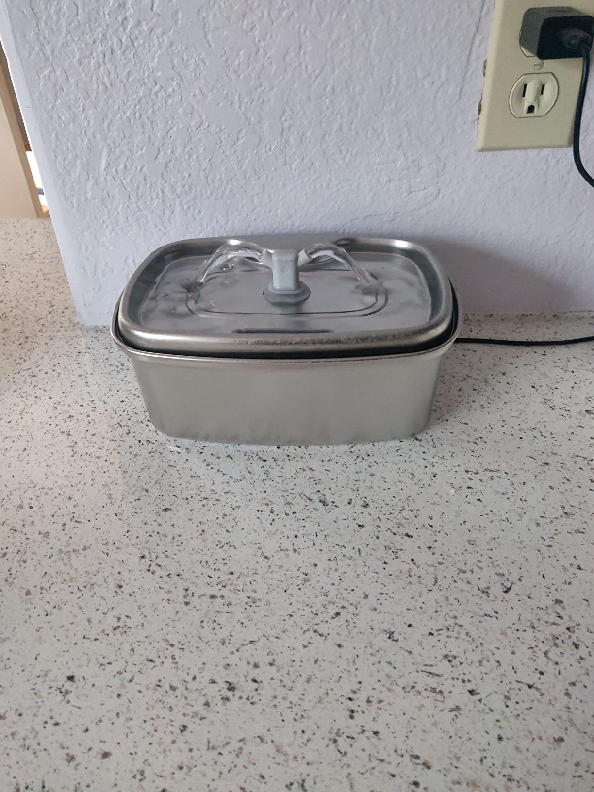 Dog Water Fountain for Large Dogs, 8L/270oz Stainless Steel Dog Bowl customer photo 1