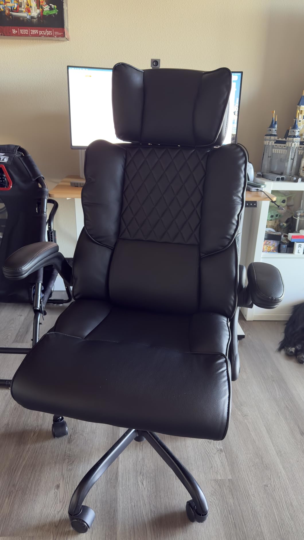 Sytas 400lbs Big and Tall Office Chair with Adjustable Headrest customer photo 1