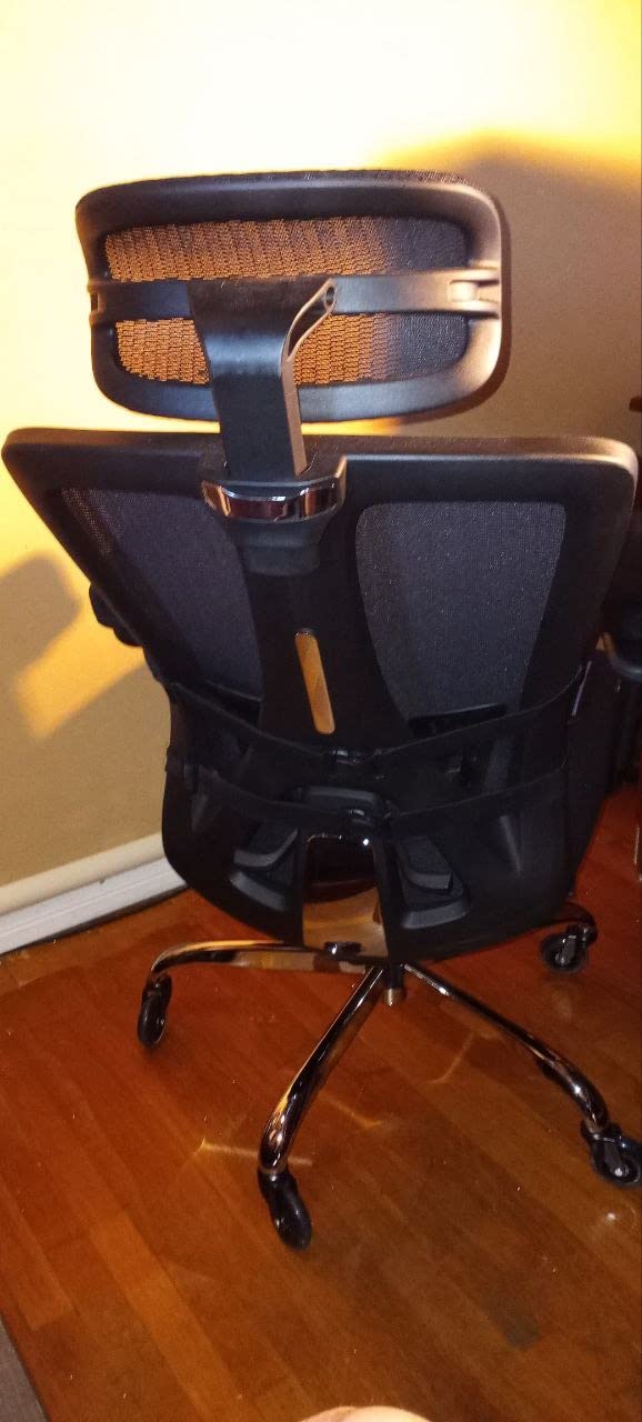 Sytas 400lbs Big and Tall Office Chair with Adjustable Headrest customer photo 2