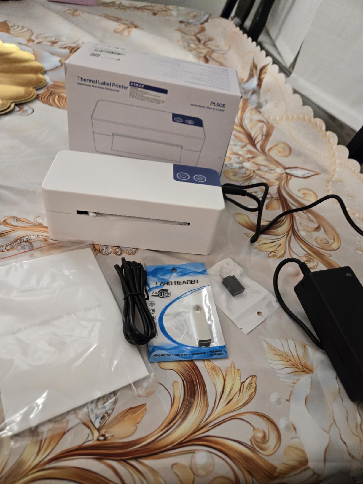 Bluetooth Thermal Shipping Label Printer, 4x6 Thermal Label Printer customer photo 2