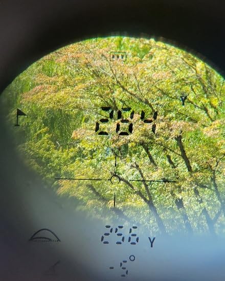 Golvia 30 Golf Range Finder 1200 Yards, 7X Magnification, Magnetic customer photo 1