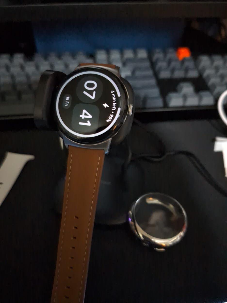 Google Pixel Watch 5 (45mm) - Android Smartwatch - Obsidian - Wi-Fi customer photo 1