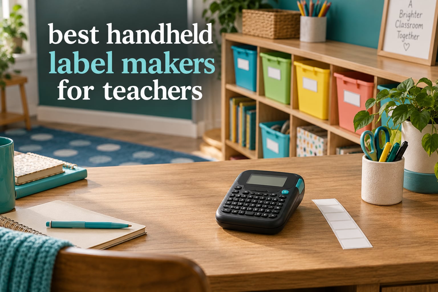 best handheld label makers for teachers