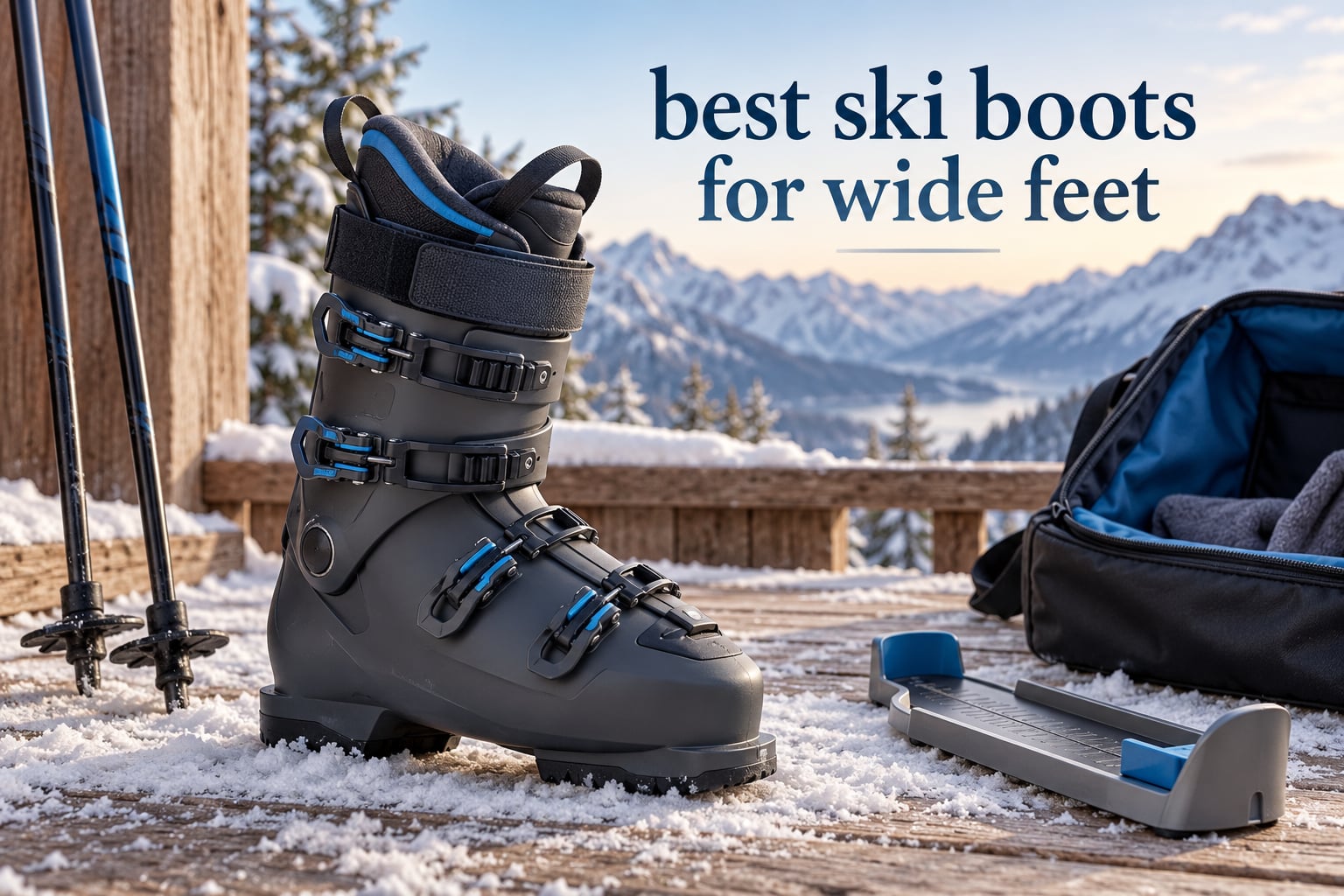 best ski boots for wide feet