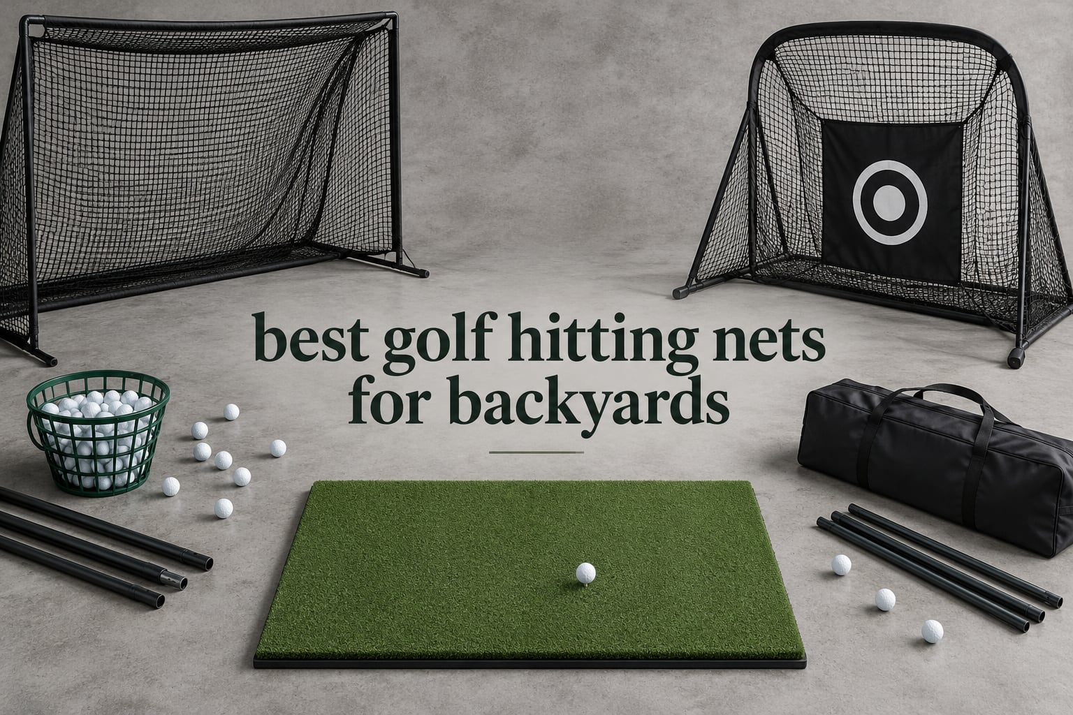 best golf hitting nets for backyards