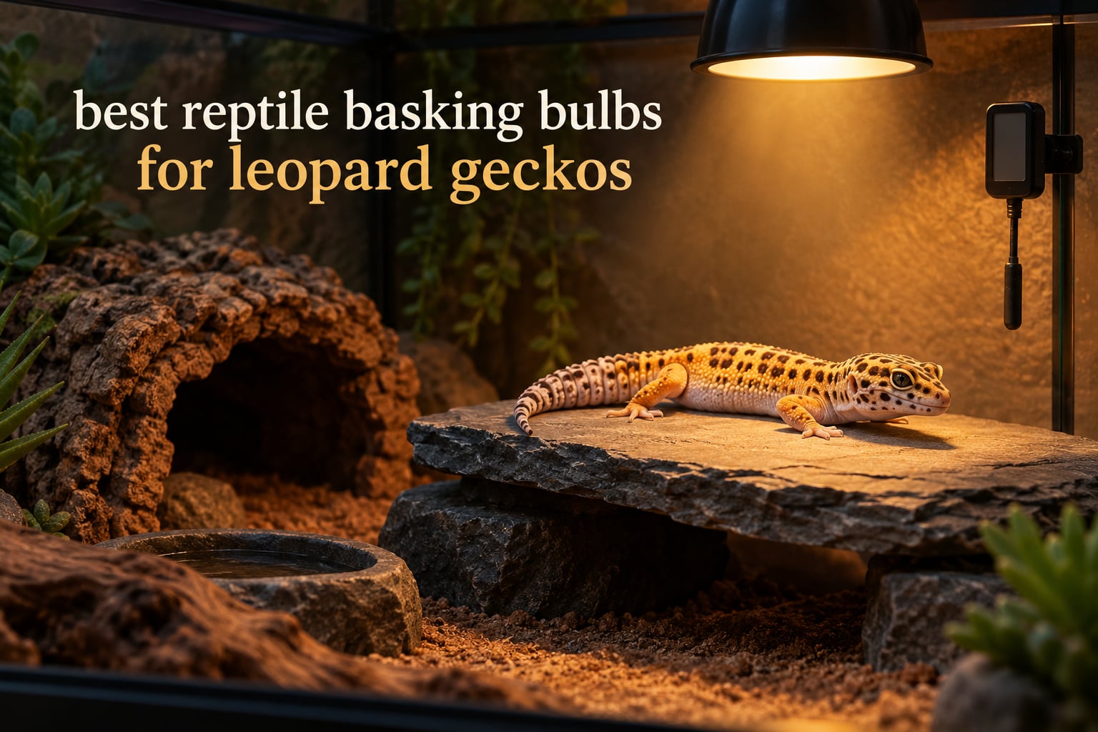 best reptile basking bulbs for leopard geckos