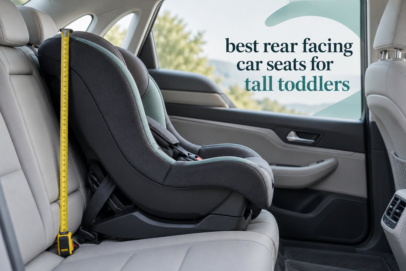 best rear facing car seats for tall toddlers