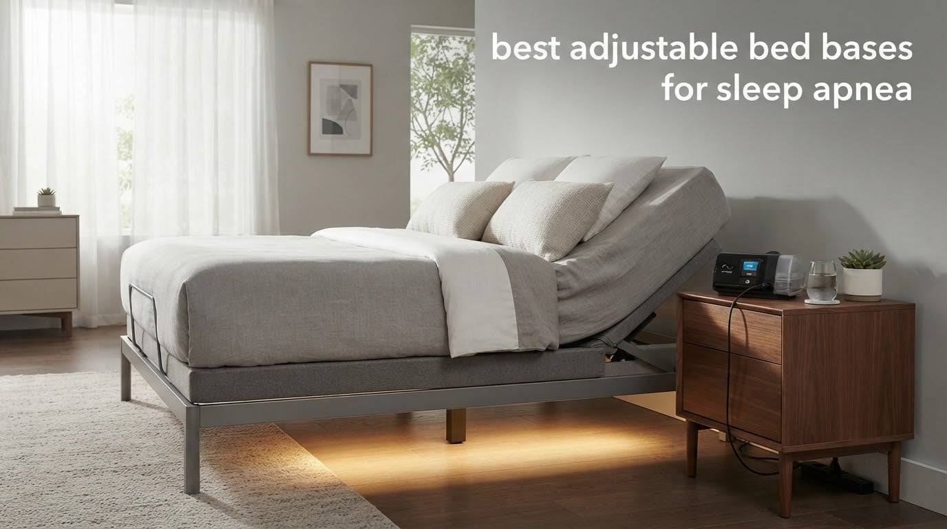 best adjustable bed bases for sleep apnea