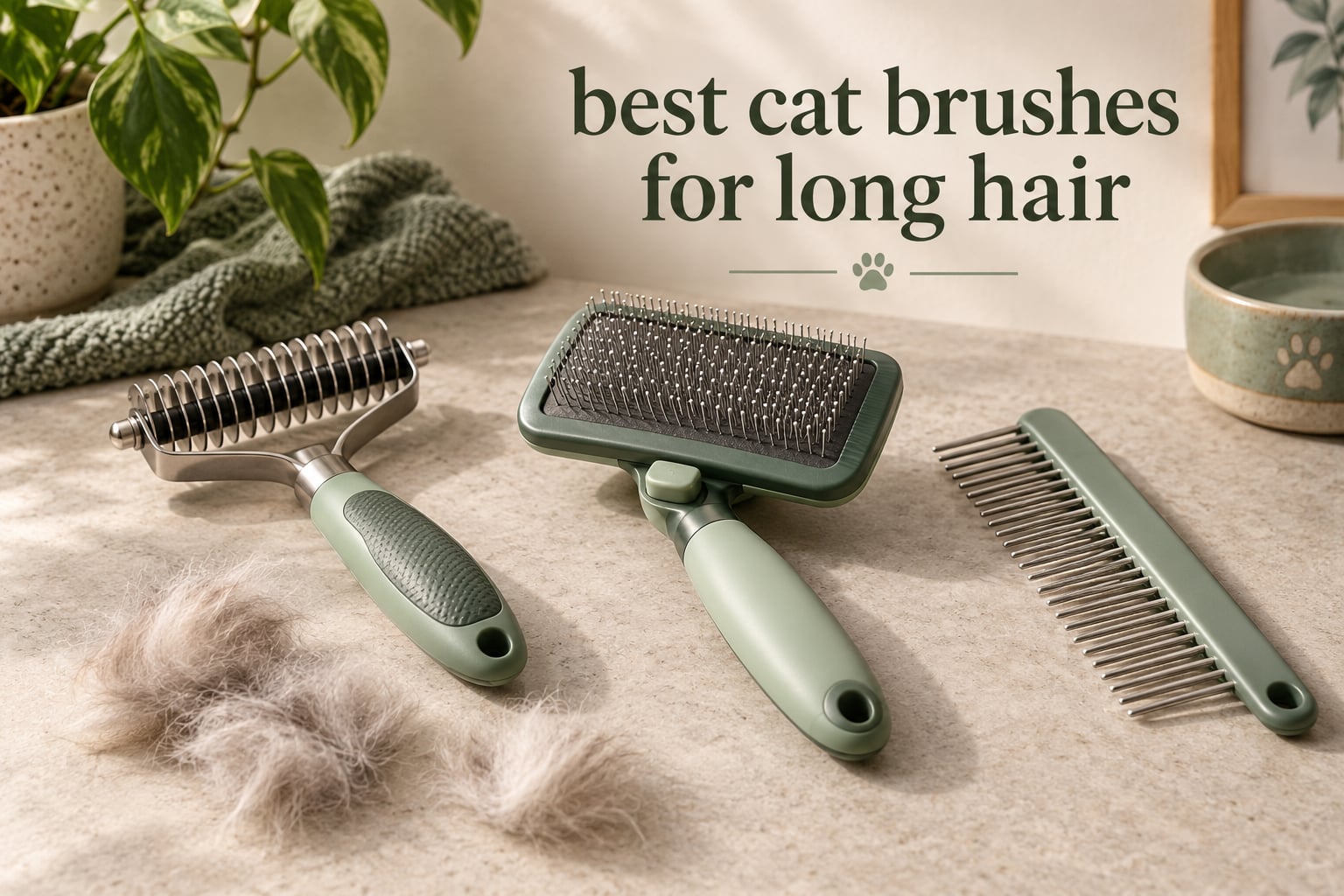 best cat brushes for long hair