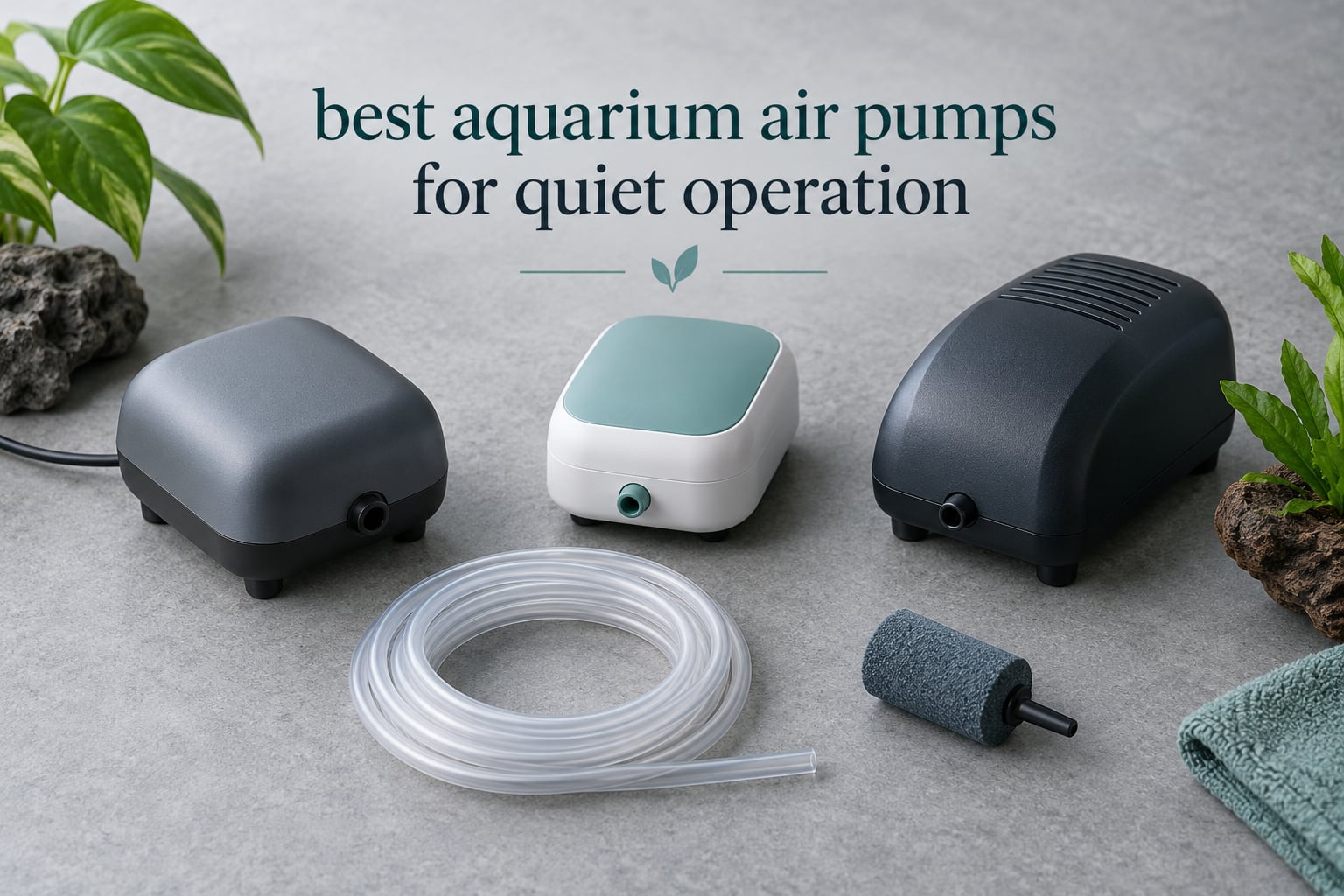 best aquarium air pumps for quiet operation