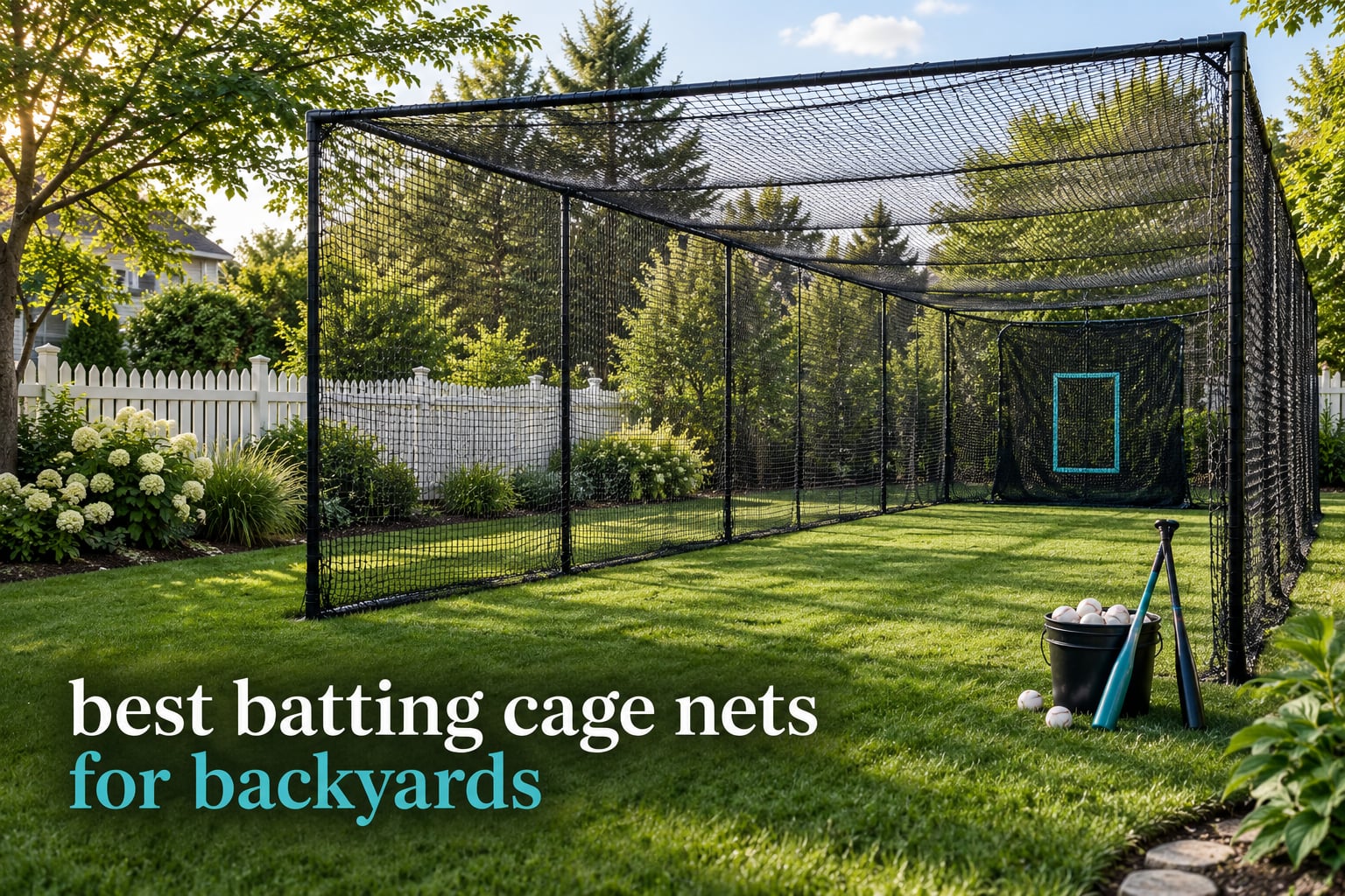 best batting cage nets for backyards
