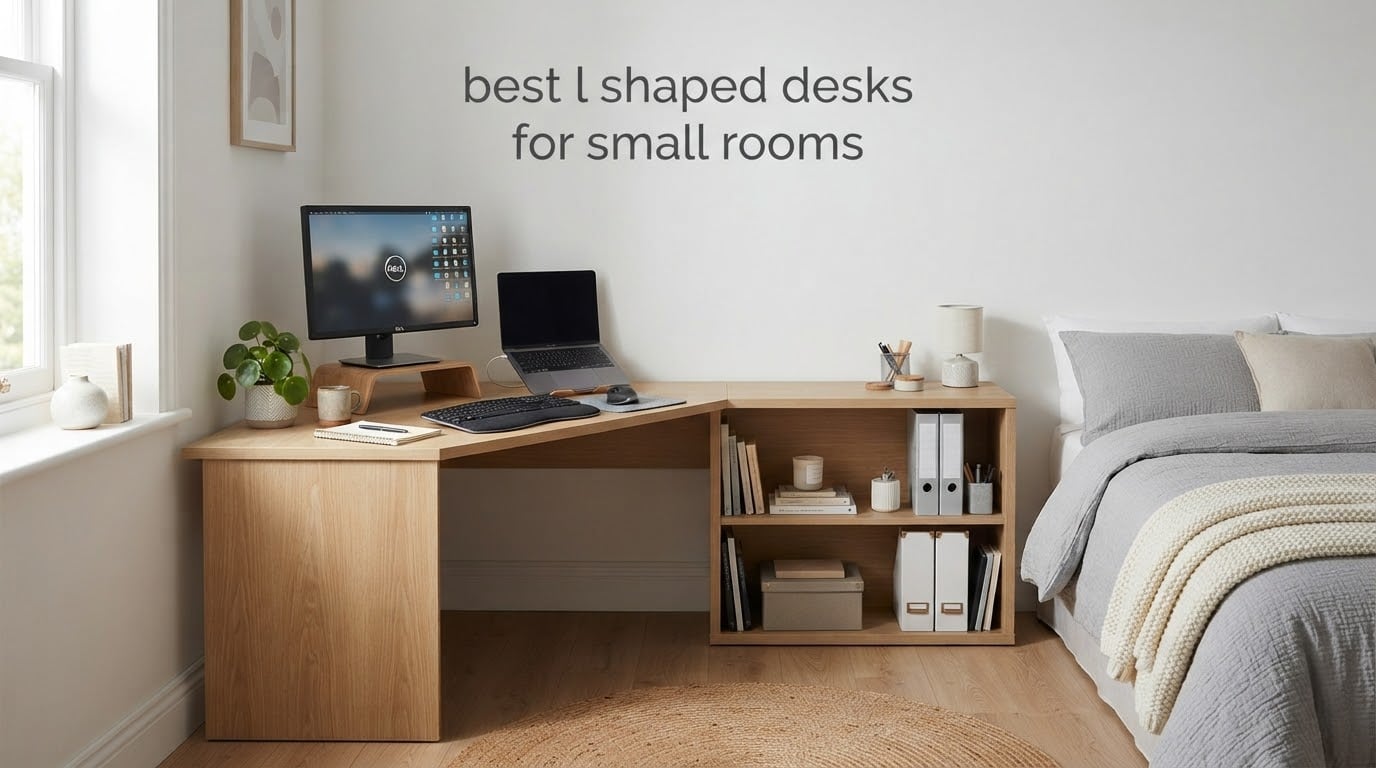 best l shaped desks for small rooms