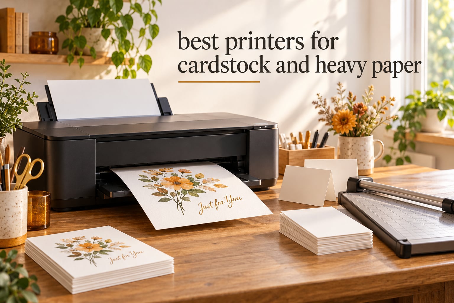 best printers for cardstock and heavy paper