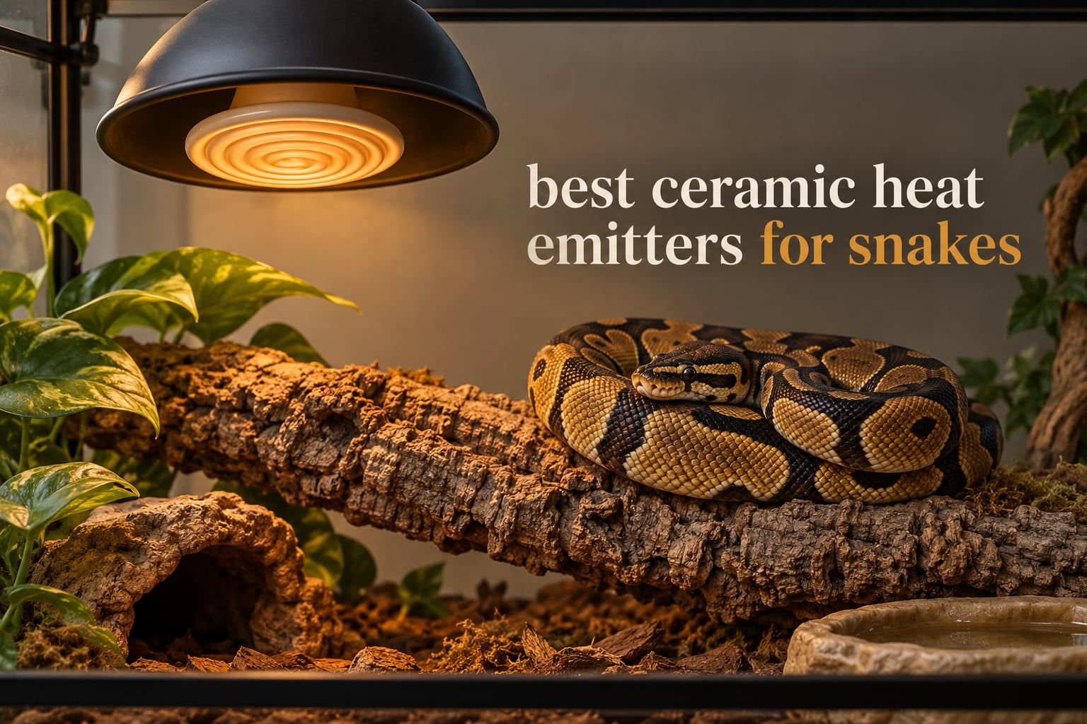 best ceramic heat emitters for snakes