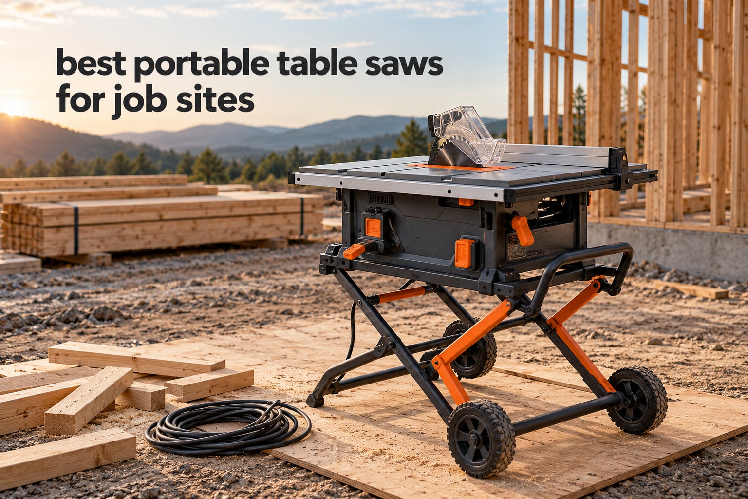 best portable table saws for job sites