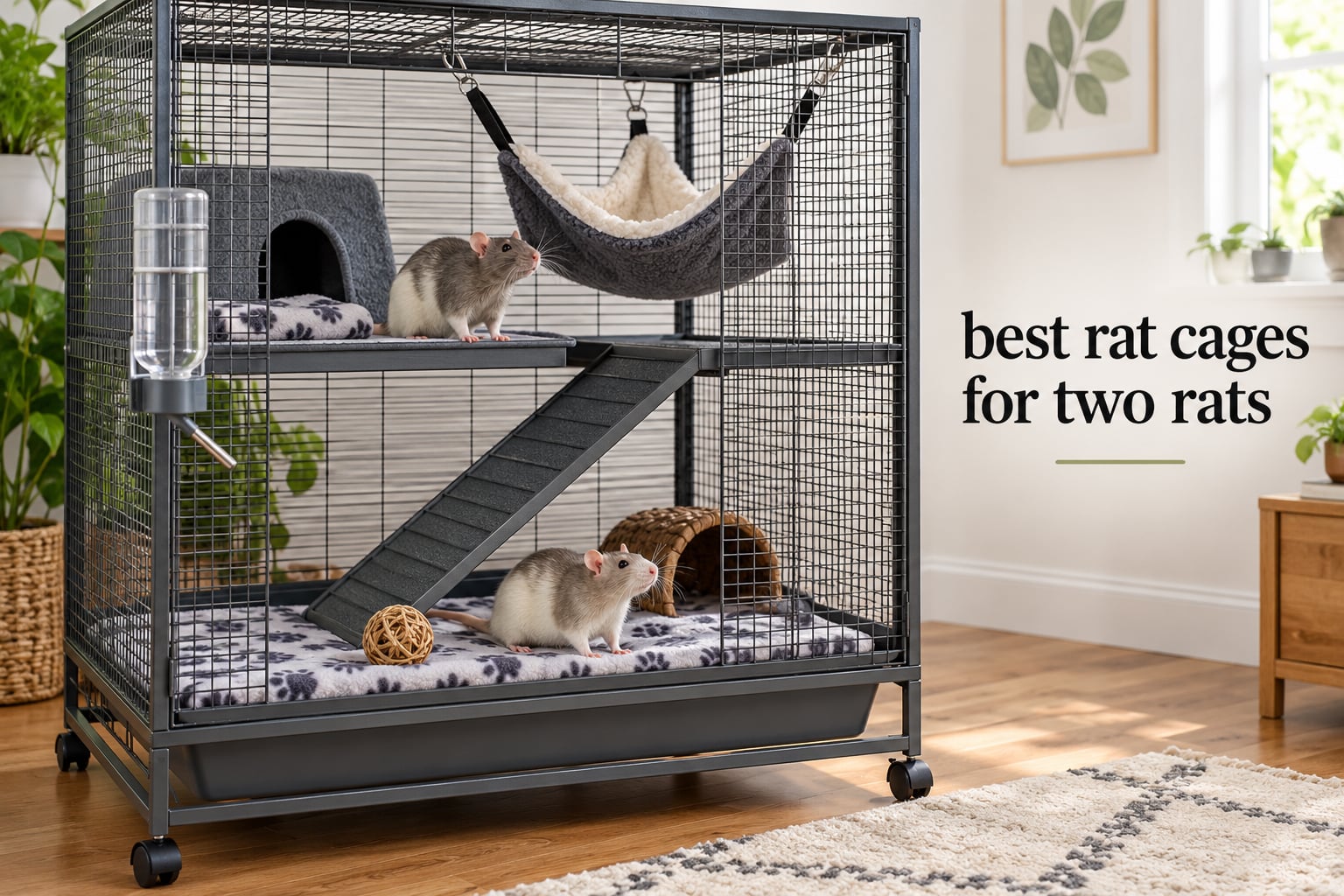 best rat cages for two rats