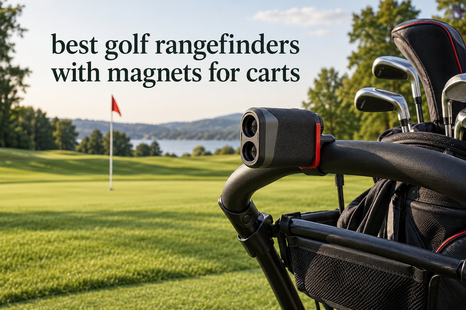 best golf rangefinders with magnets for carts