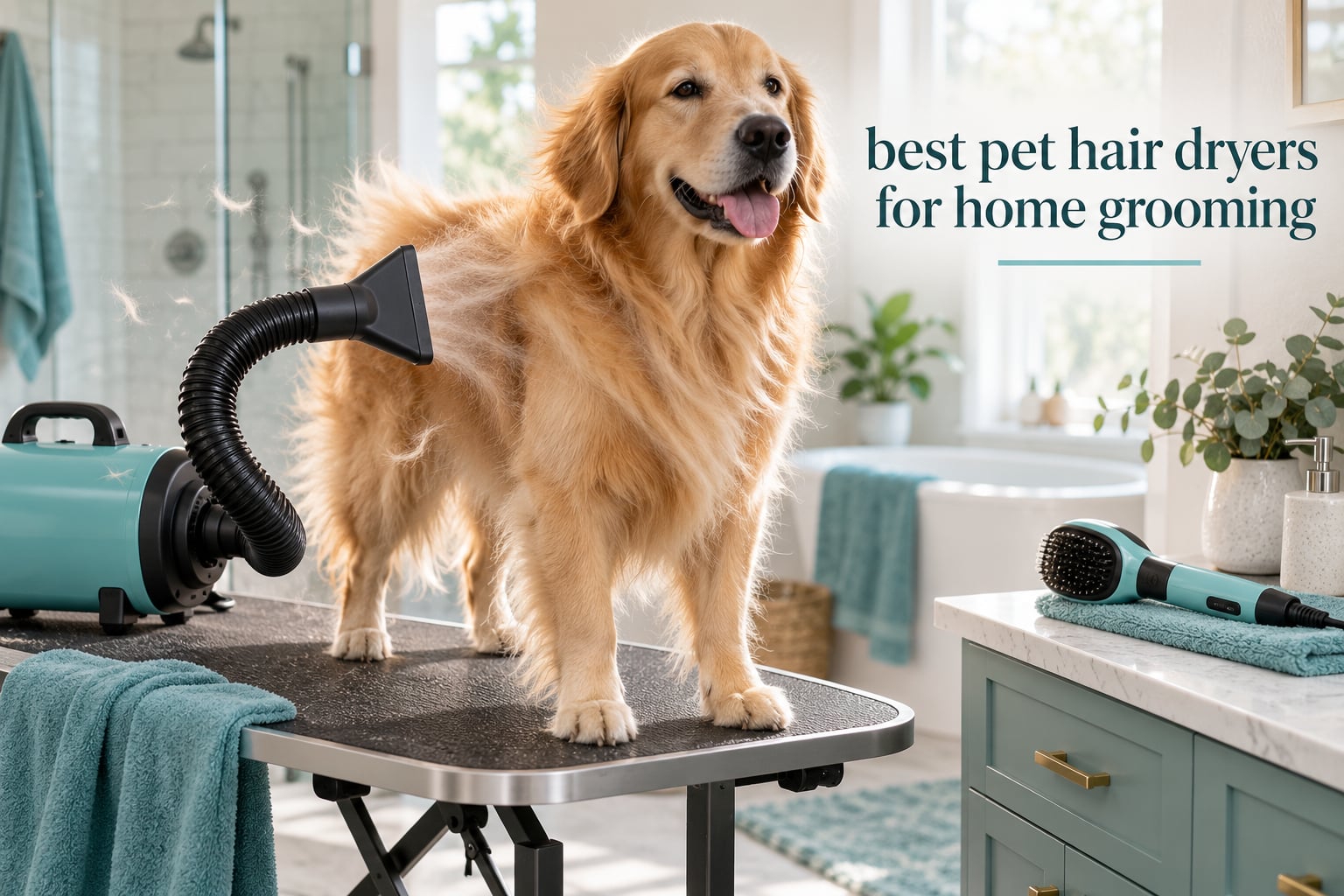 best pet hair dryers for home grooming