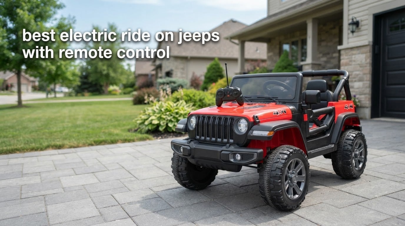 best electric ride on jeeps with remote control
