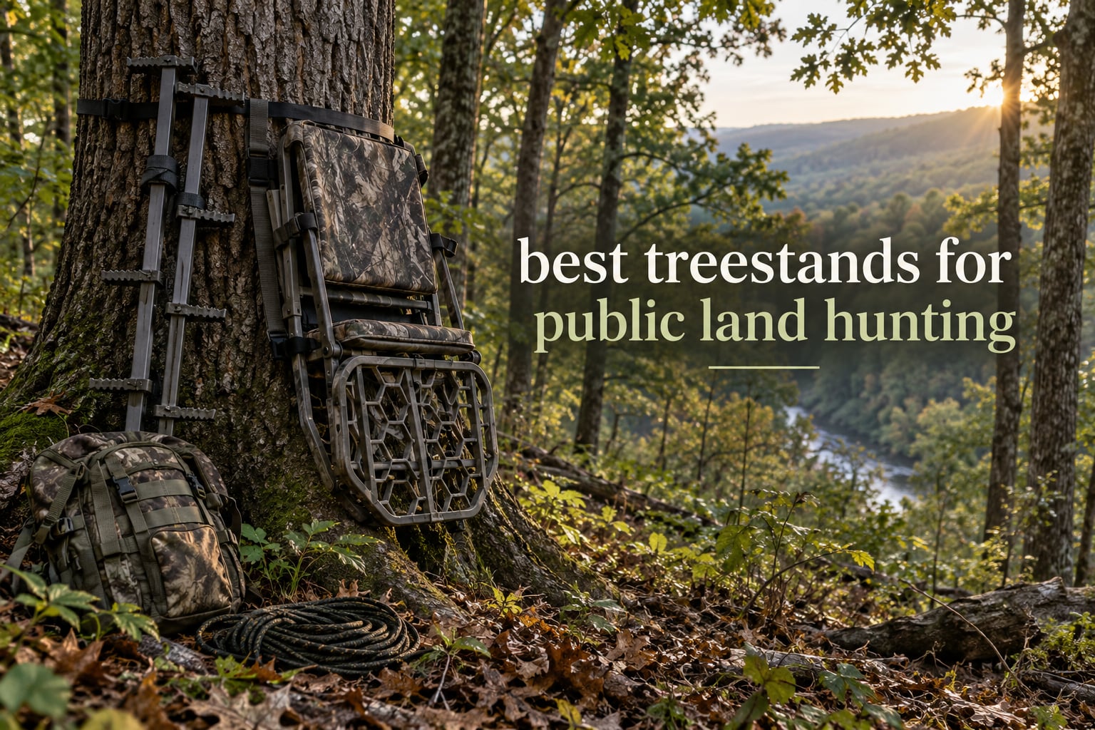 best treestands for public land hunting