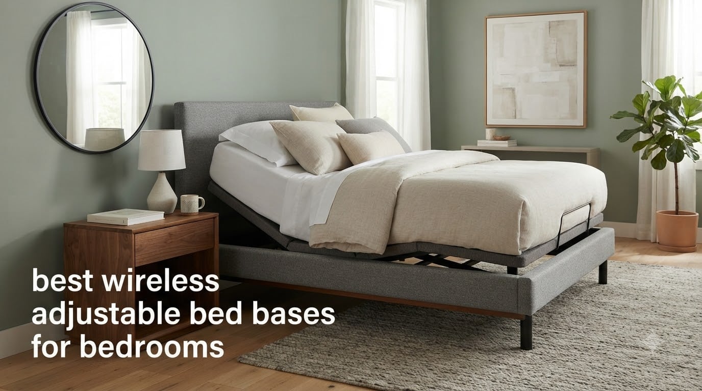 best wireless adjustable bed bases for bedrooms