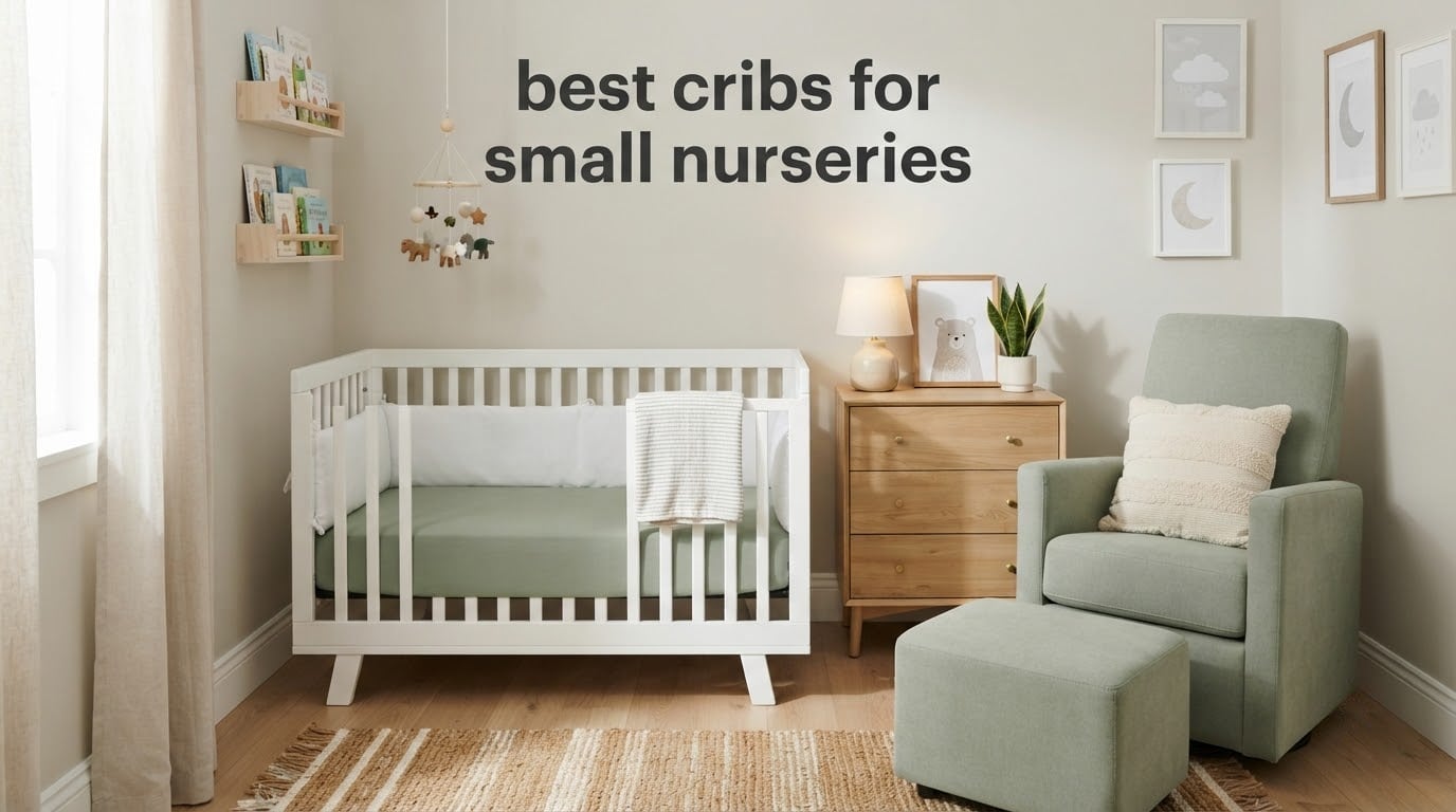 best cribs for small nurseries
