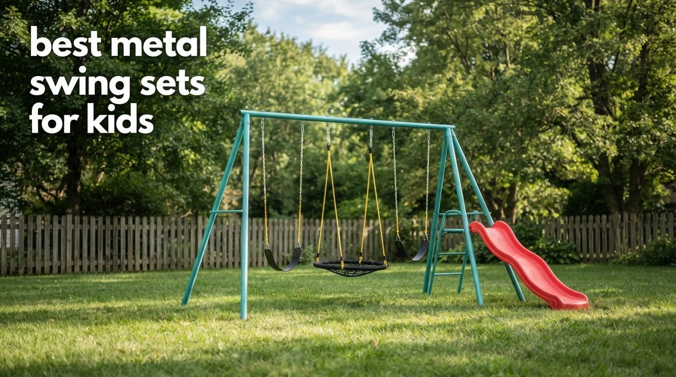 best metal swing sets for kids