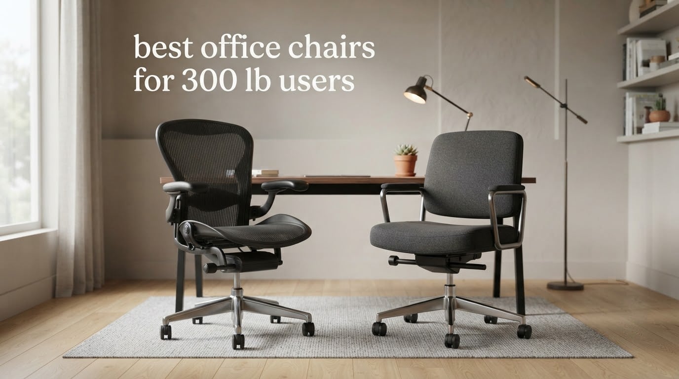 best office chairs for 300 lb users