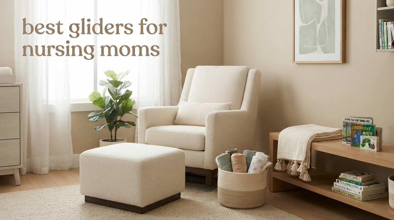 best gliders for nursing moms