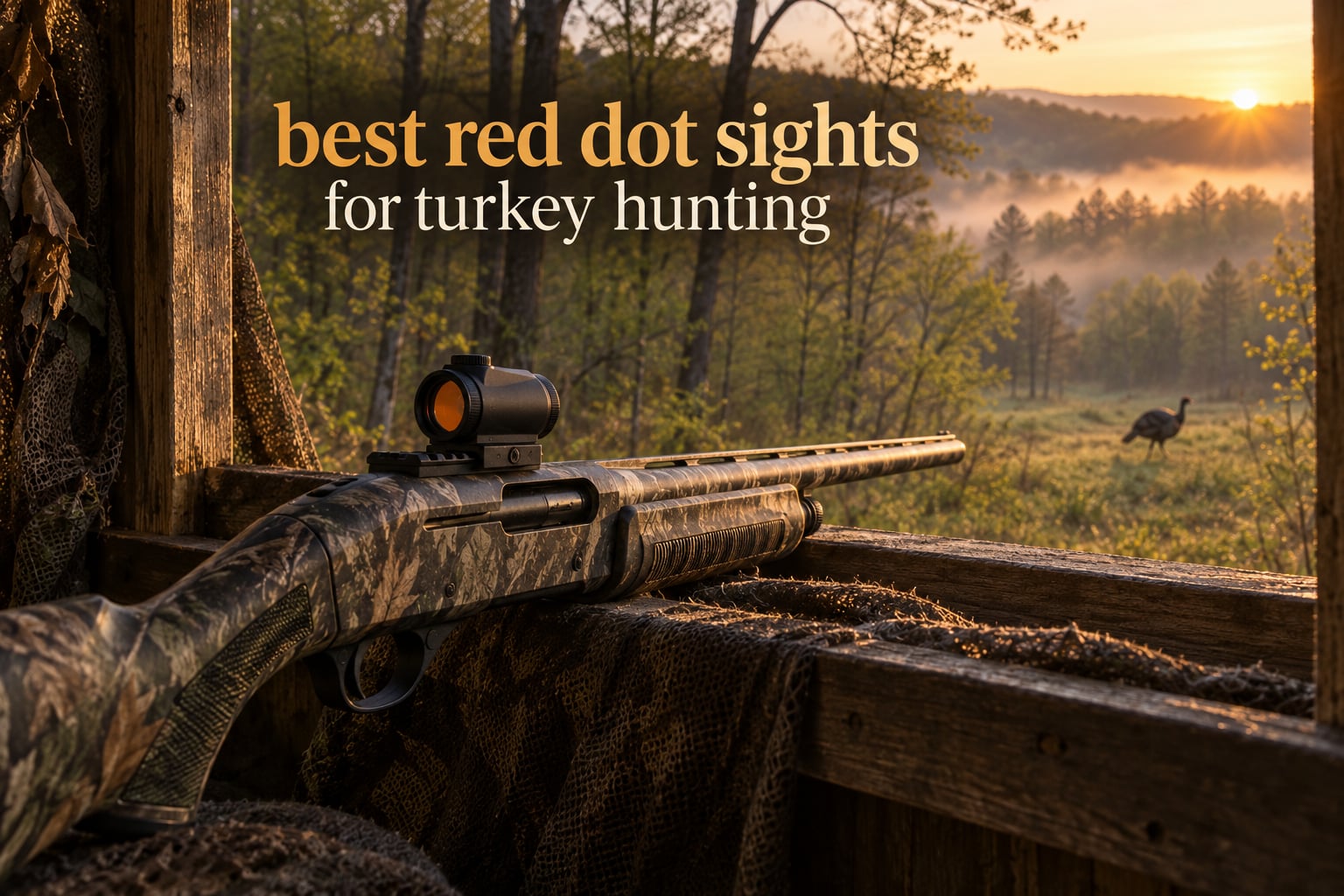best red dot sights for turkey hunting
