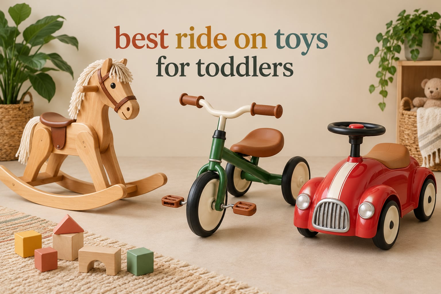 best ride on toys for toddlers