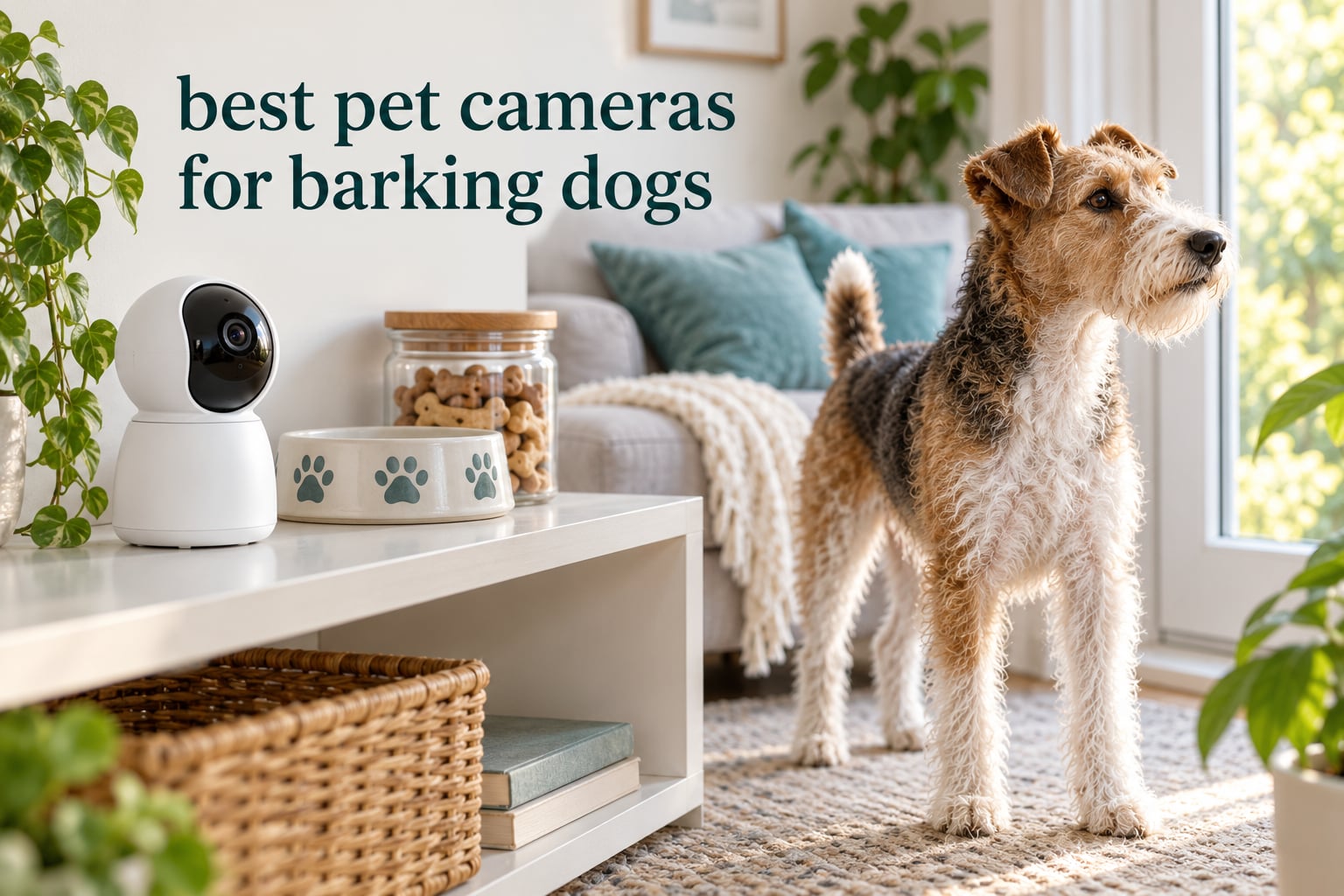 best pet cameras for barking dogs