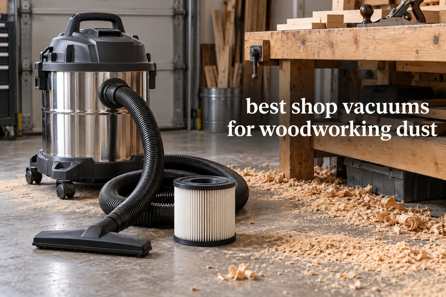 best shop vacuums for woodworking dust