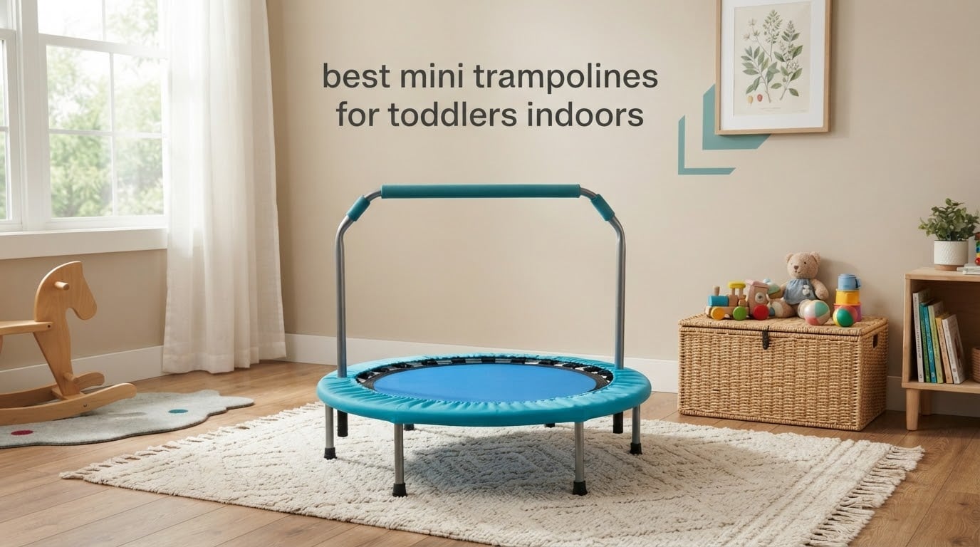 best mini trampolines for toddlers indoors