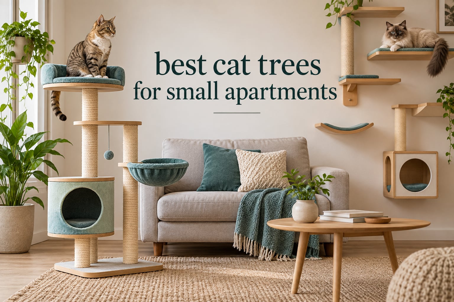 best cat trees for small apartments