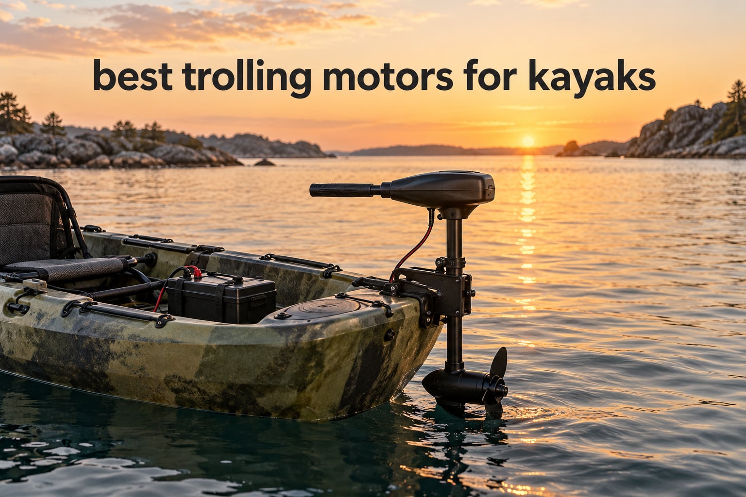 best trolling motors for kayaks