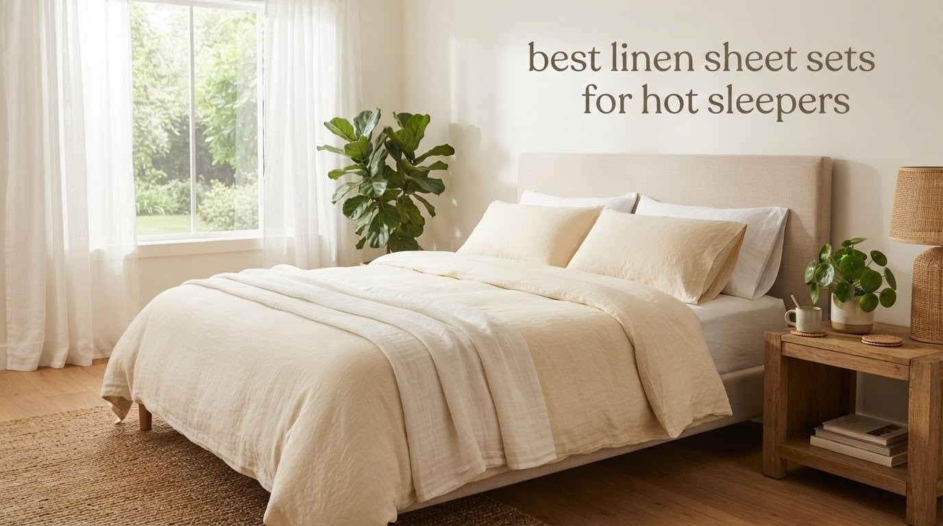 best linen sheet sets for hot sleepers