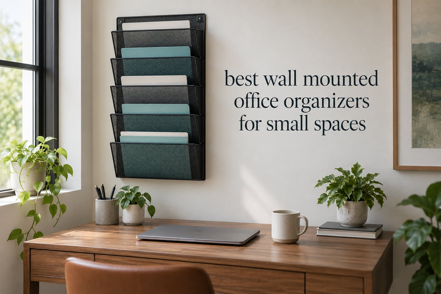 best wall mounted office organizers for small spaces