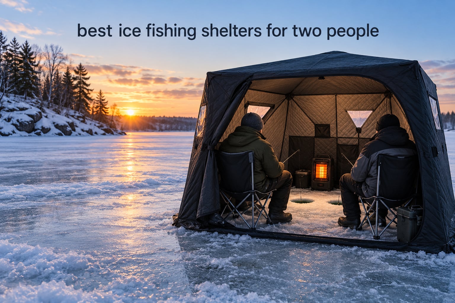 best ice fishing shelters for two people