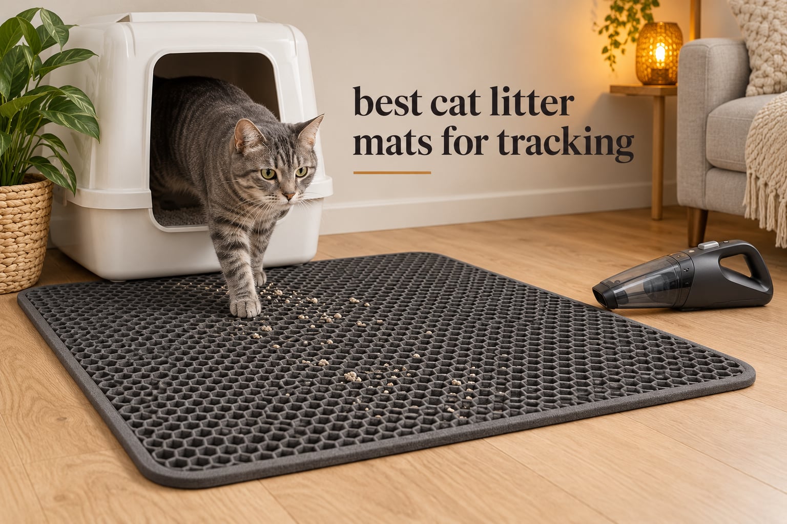 best cat litter mats for tracking