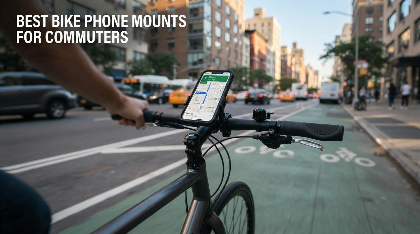 best bike phone mounts for commuters