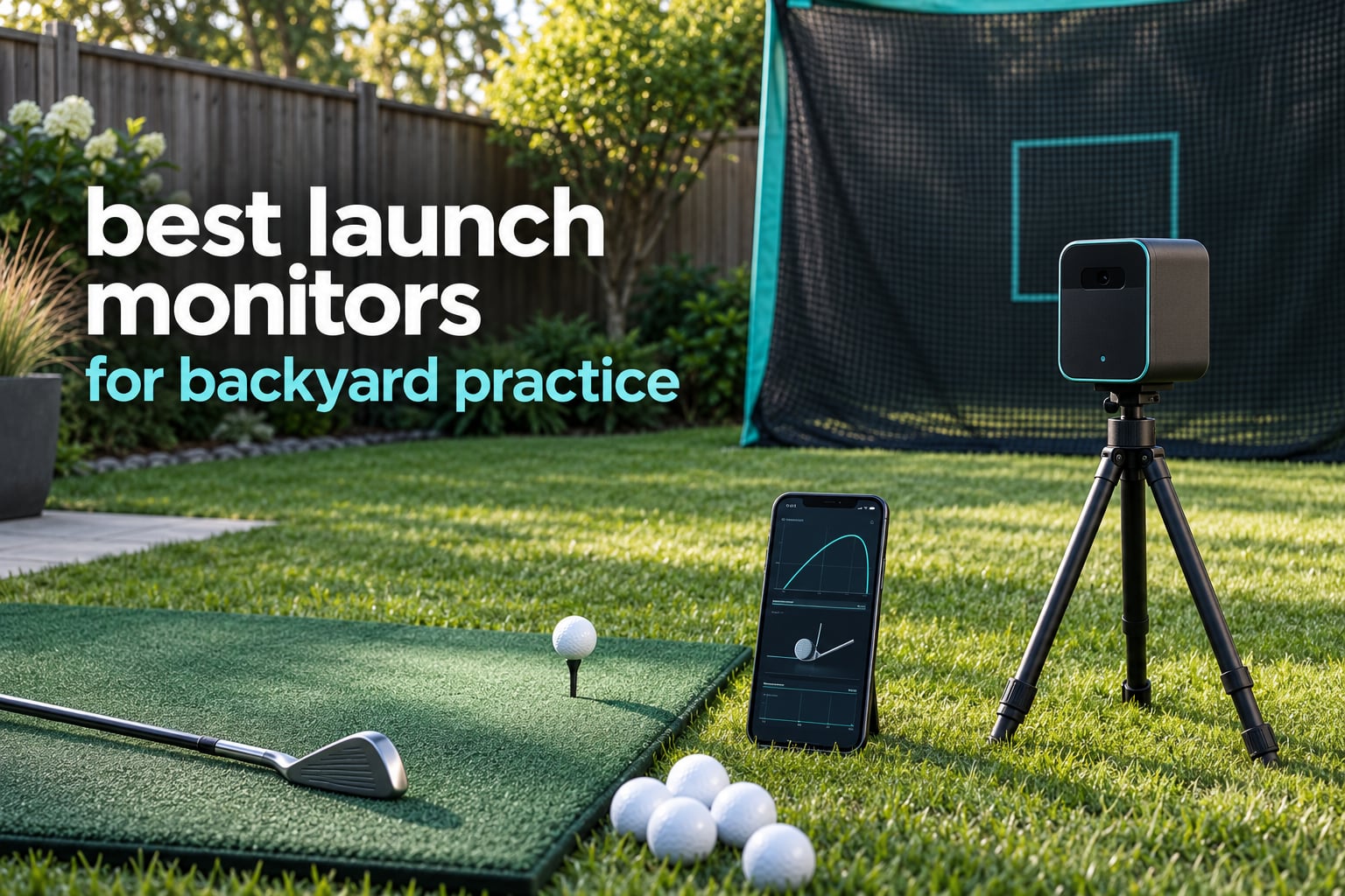 best launch monitors for backyard practice