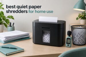 best quiet paper shredders for home use