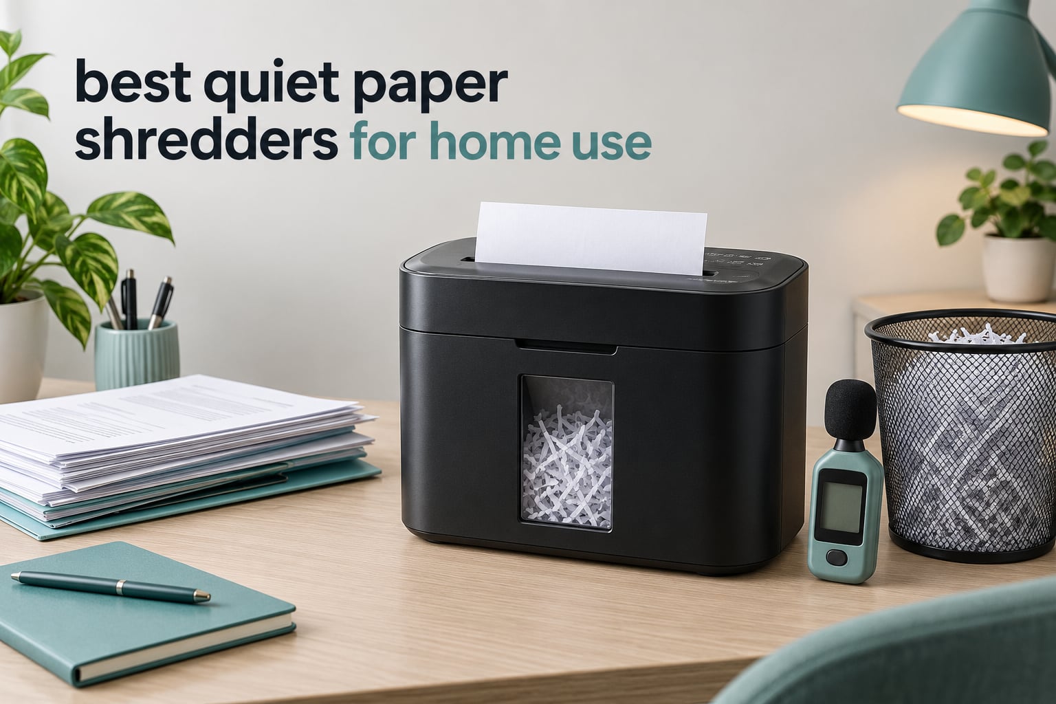 best quiet paper shredders for home use