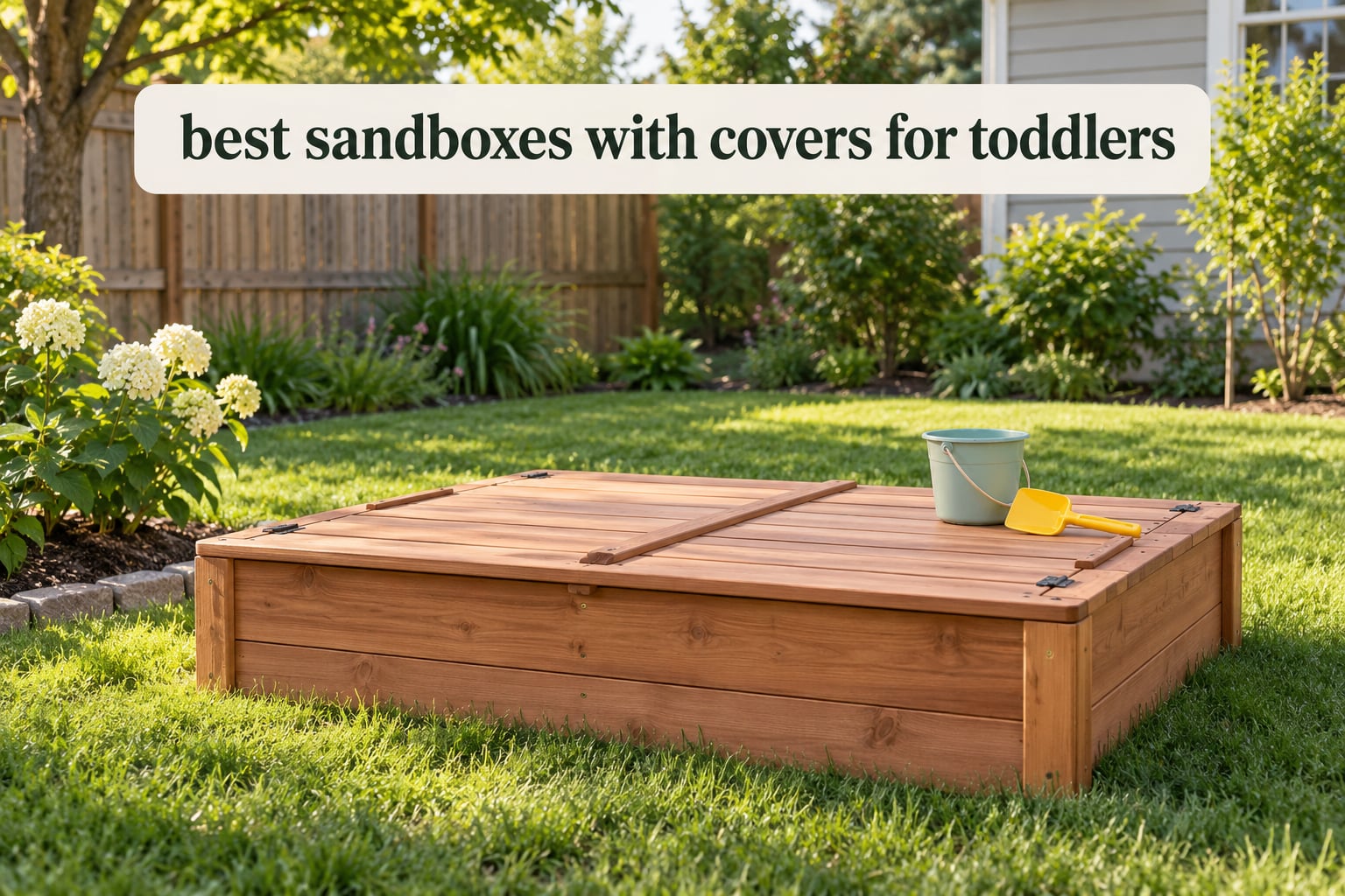 best sandboxes with covers for toddlers