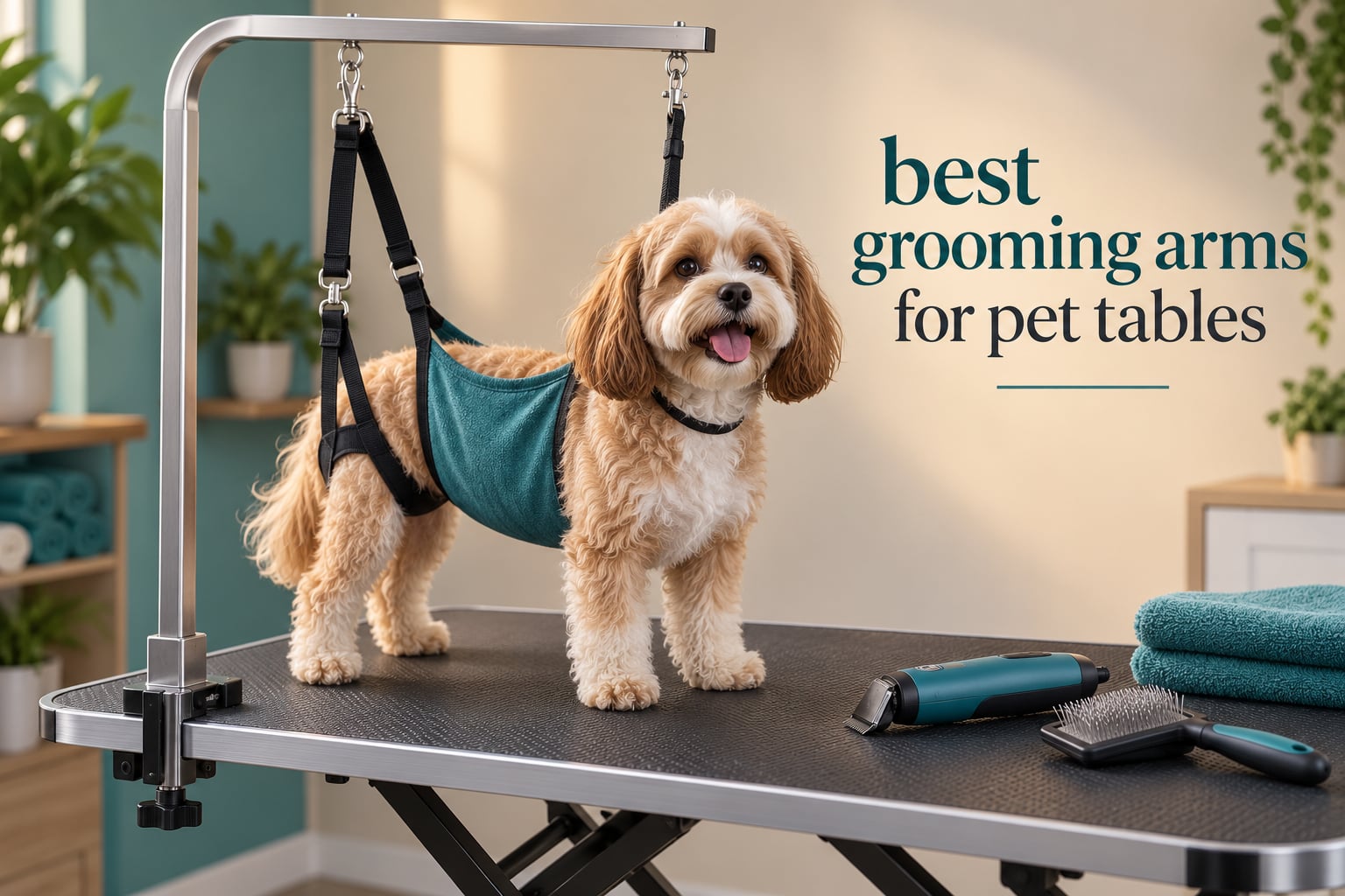 best grooming arms for pet tables
